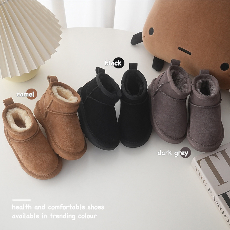Cow Mat Rubber - Children Winter Snow Boots Baby Cow