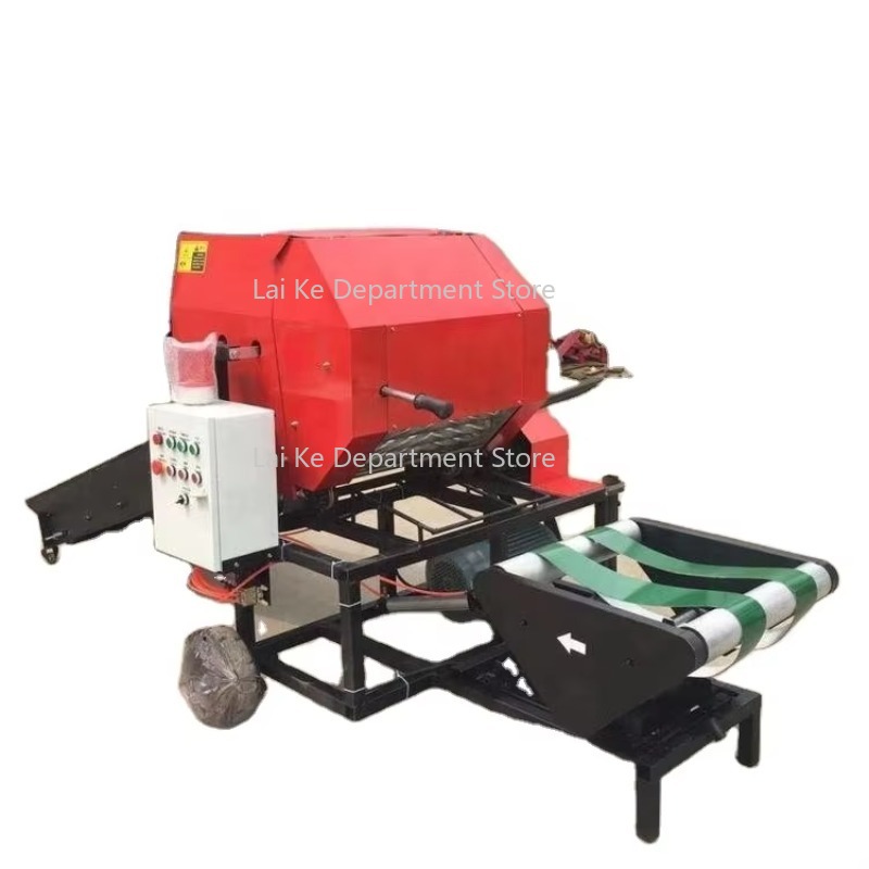 Silage Baler Machine - 2025 Full Automatic Dies-el Engine Round