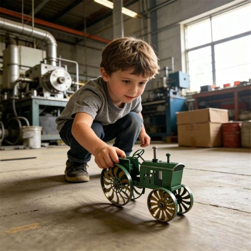 Agriculture.Farming Design - QX2E Whimsical Agricultural Equipment Field Feature