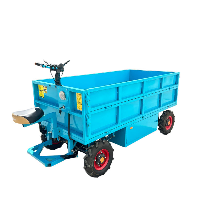 Agriculture.Farming Design - Mini Stand-Up Electric Flatbed Bucket Truck