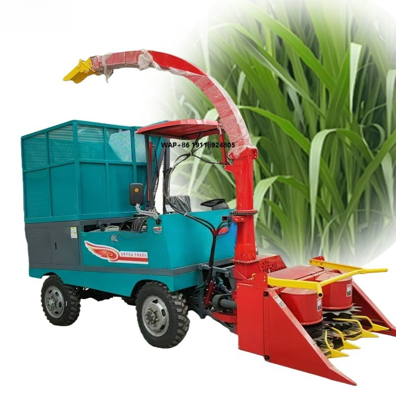 Farming Agriculture & Cooking - Agricultural Silage Harvester Powered Crawler Forage