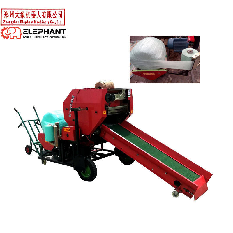Silage Baler Machine - Mini Round Silage hay Baler Wrapper