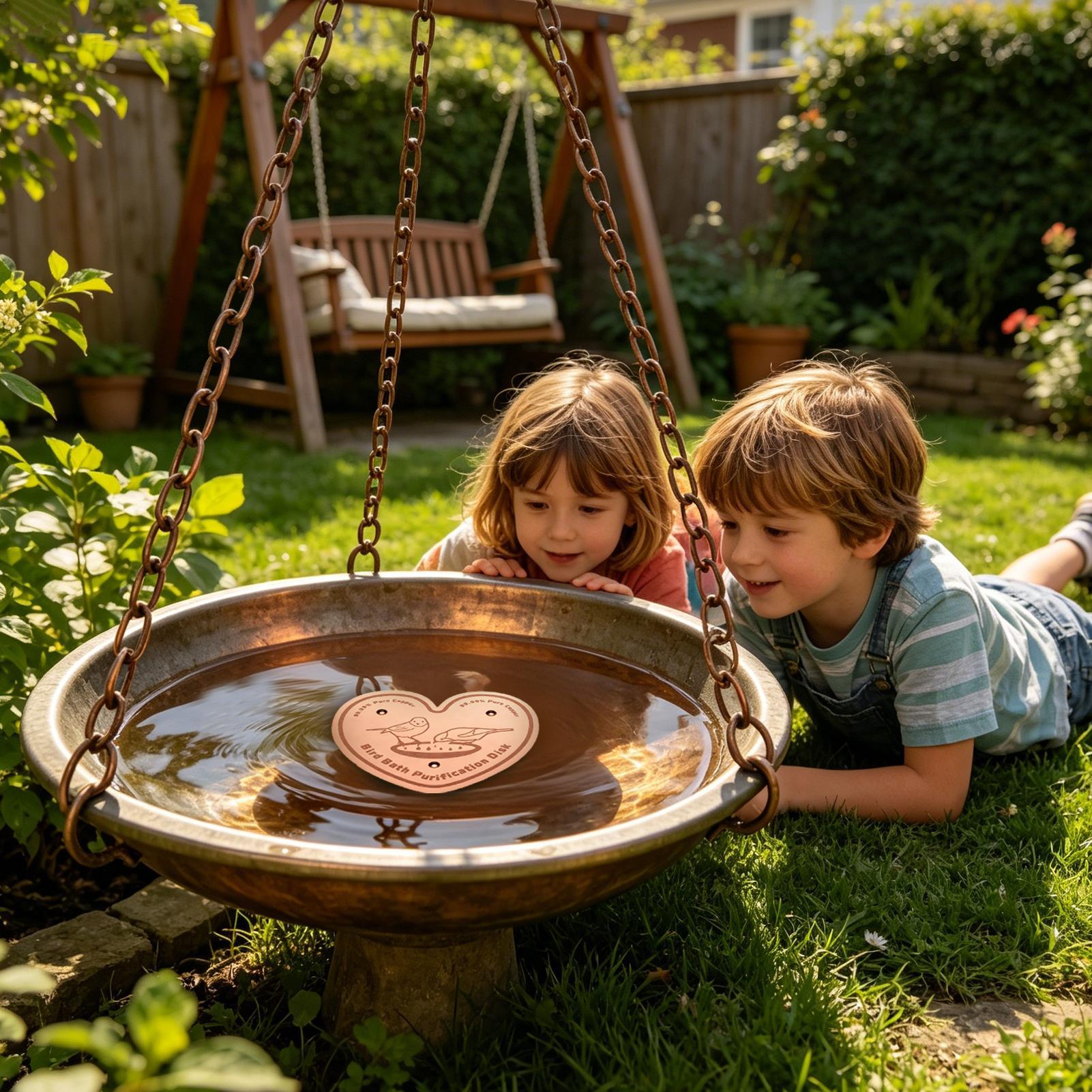 Bird Bath Cleaner Disc Solid M - Farming & Agriculture Word Stacks ulasan dan harga