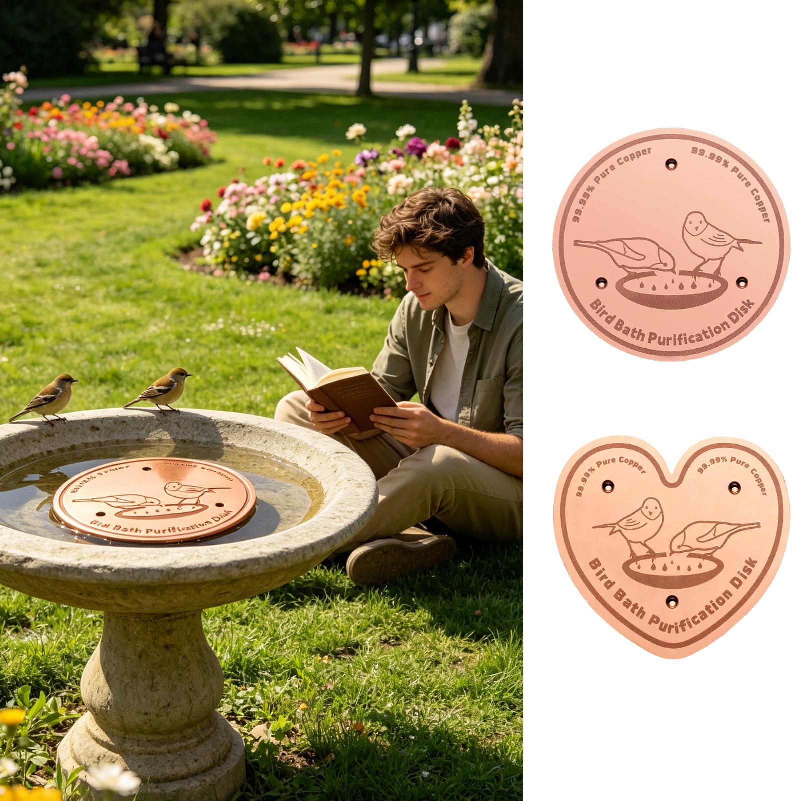 Bird Bath Cleaner Disc Solid M - Farming & Agriculture Word Stacks ulasan dan harga