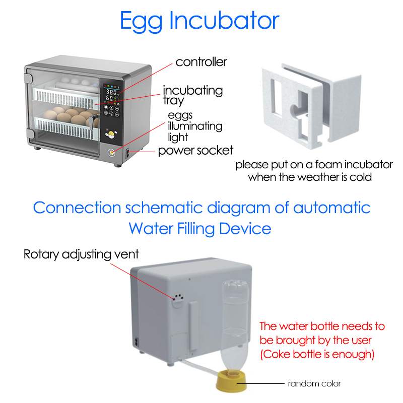 24 Eggs Full Automatic Turning - Quail Egg Incubator ulasan dan harga