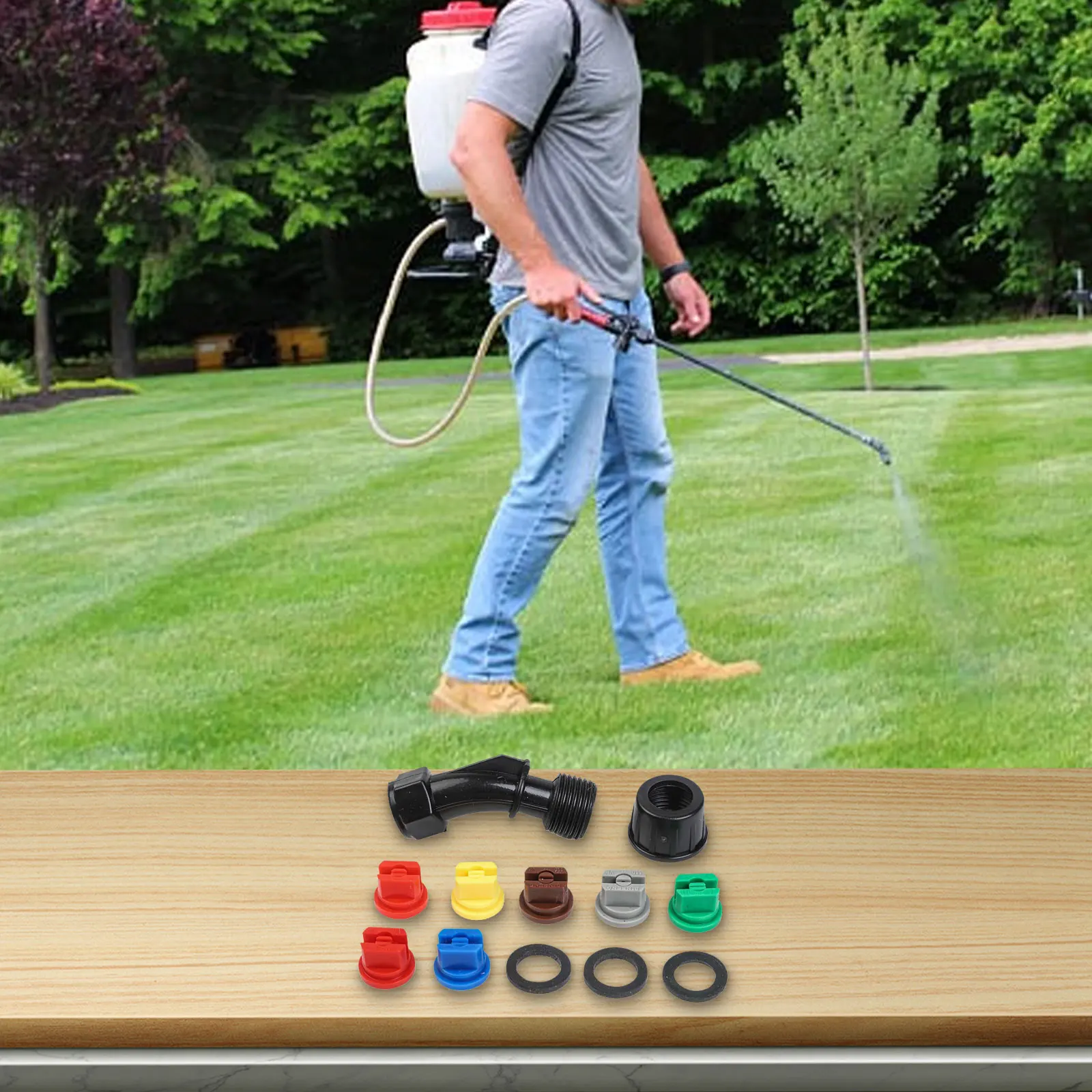 110 Degree Wide Angle Fan Nozz - Crop Sprayer Backpack ulasan dan harga
