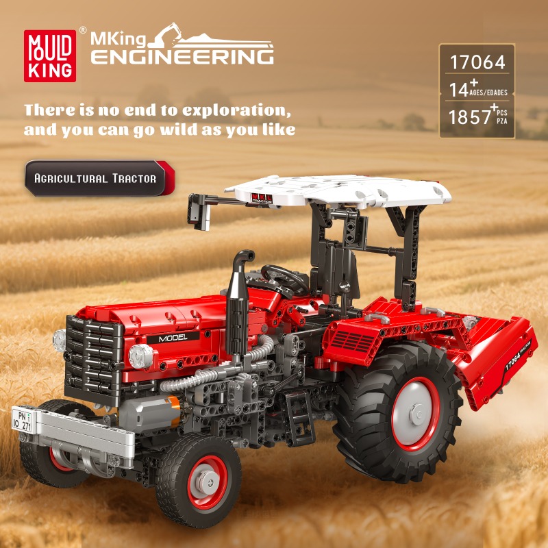 Mould King 17064 1857pcs Agric - Is Farming Under Agriculture ulasan dan harga