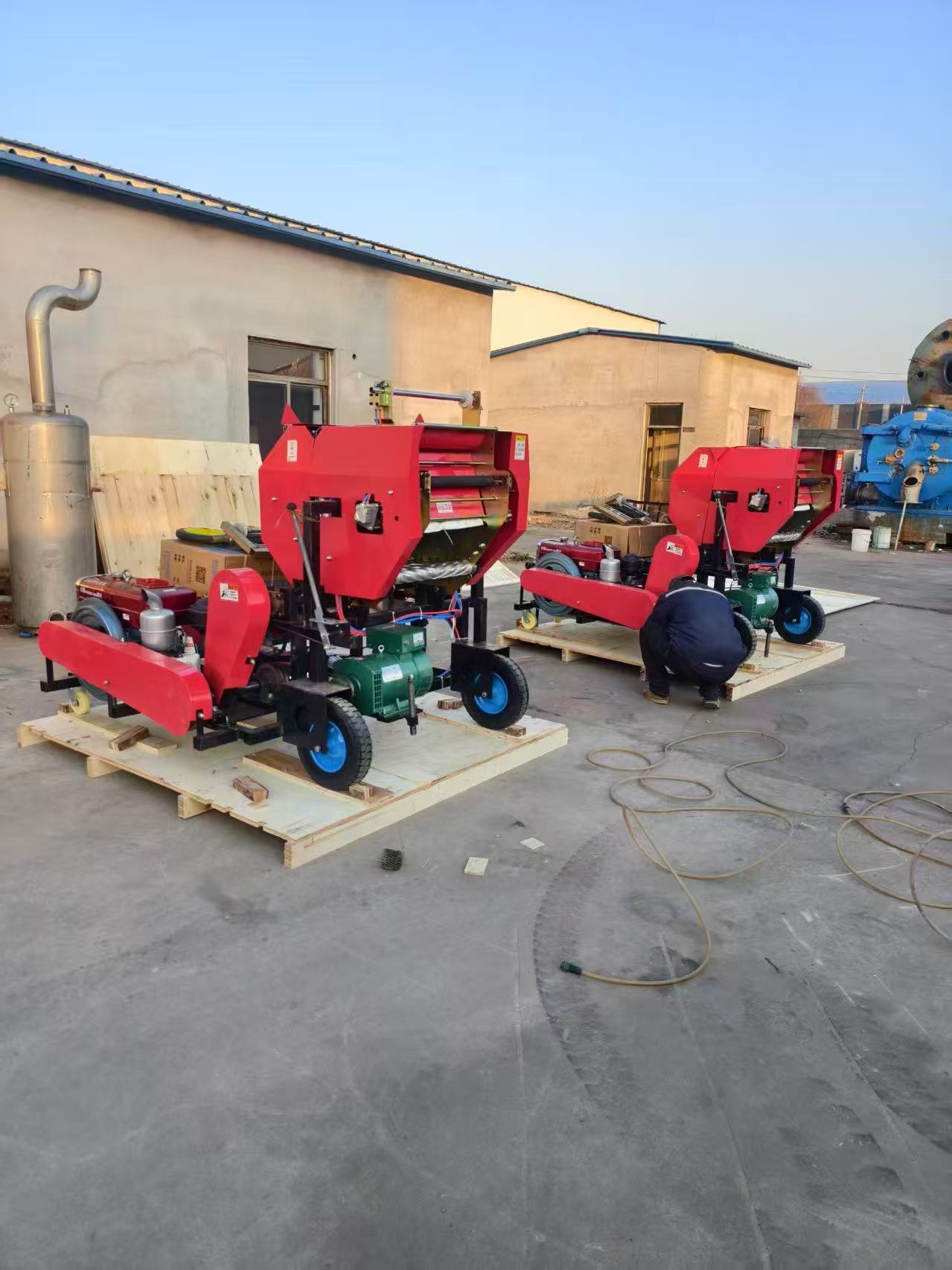 Multifunctional Agricultural S - Silage Baler Machine ulasan dan harga