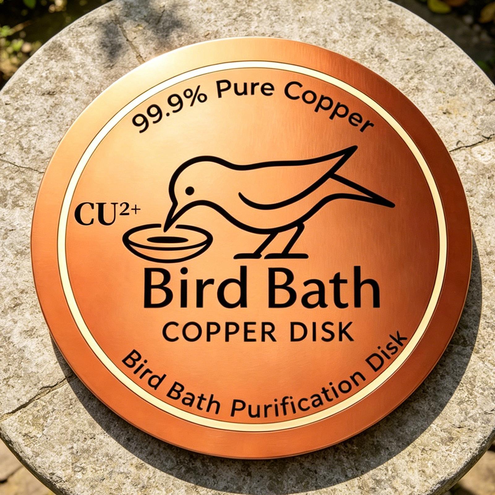 Bird Bath Copper Disk 0.6mm Th - Farming & Agriculture Word Stacks ulasan dan harga