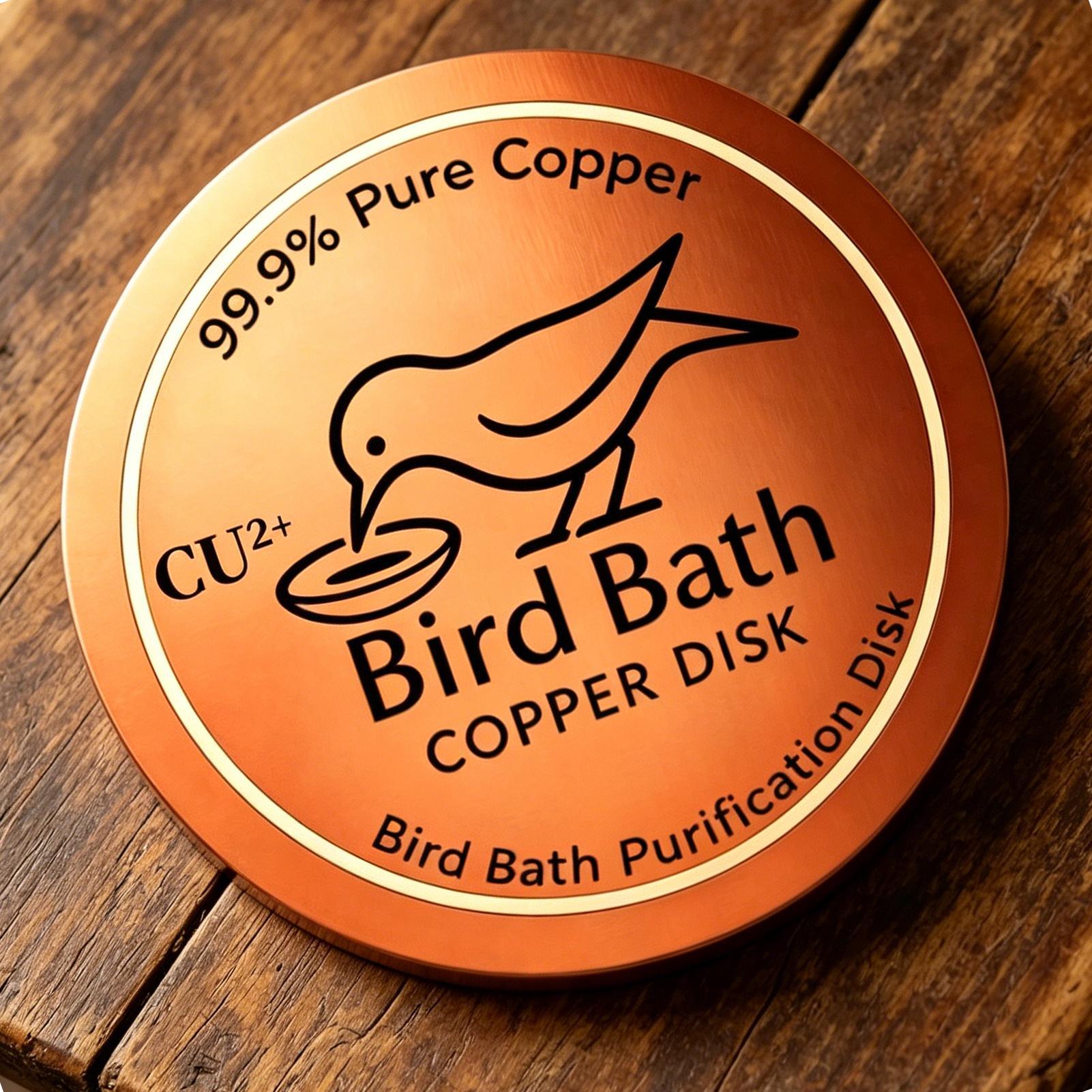 Bird Bath Copper Disk 0.6mm Th - Farming & Agriculture Word Stacks ulasan dan harga