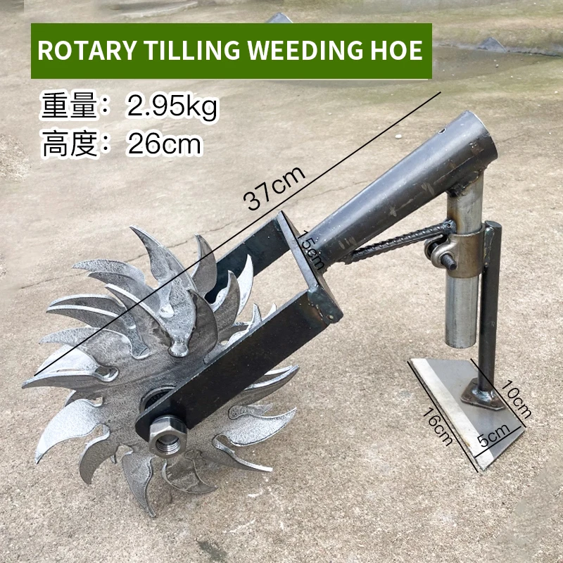 New Cyclone Wheel Hand Push We - Soil Tilling Cultivator ulasan dan harga