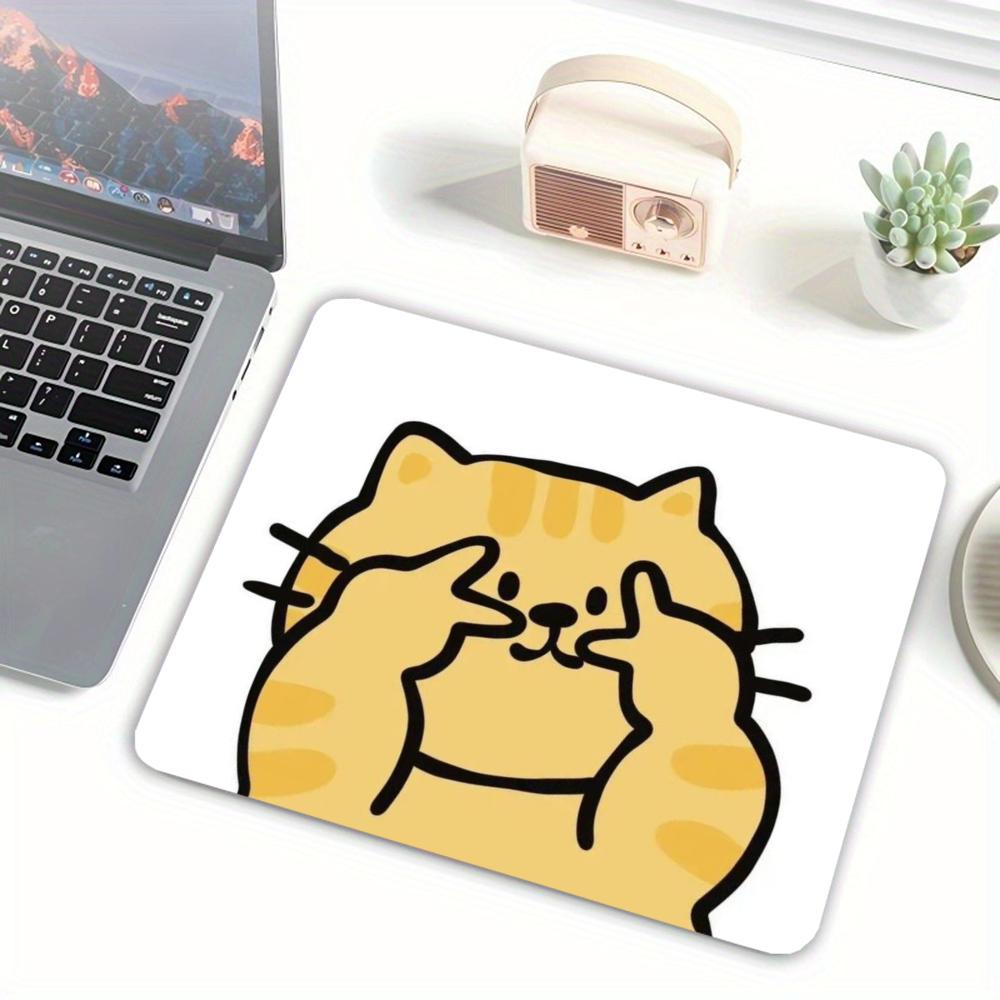 Cute  Cat Cow Gesture Pattern  - Cow Mat Rubber ulasan dan harga