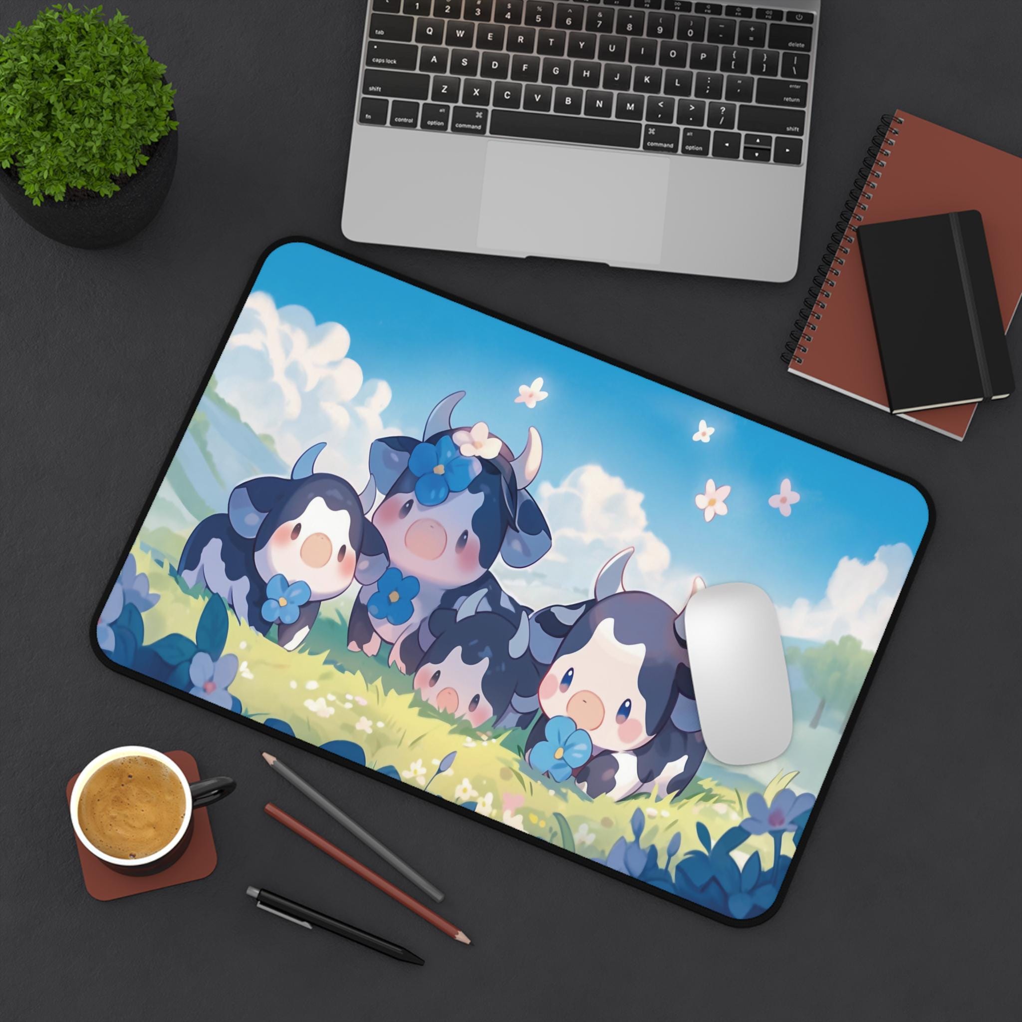 Cute Cow Table Pad, Cute Cow P - Cow Mat Rubber ulasan dan harga