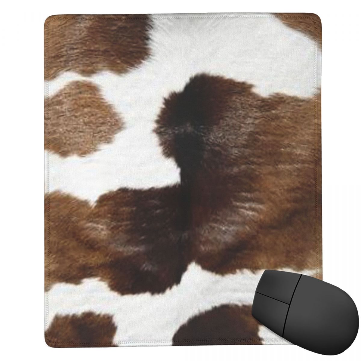 Rustic Ranch Cow Print 7x9 in  - Cow Mat Rubber ulasan dan harga