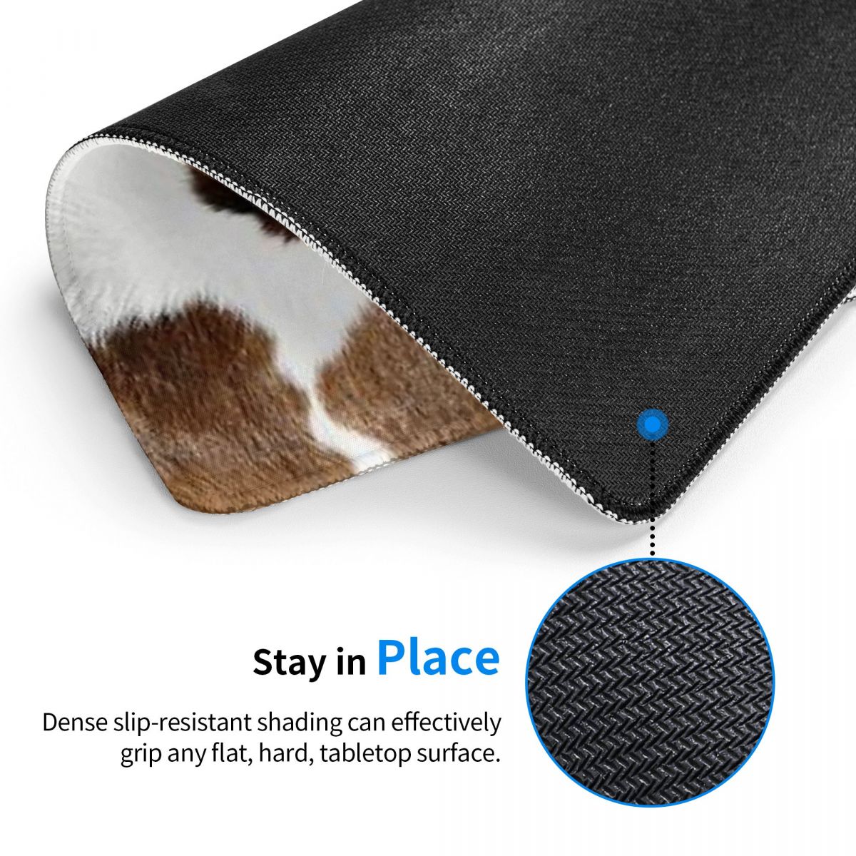 Rustic Ranch Cow Print 7x9 in  - Cow Mat Rubber ulasan dan harga