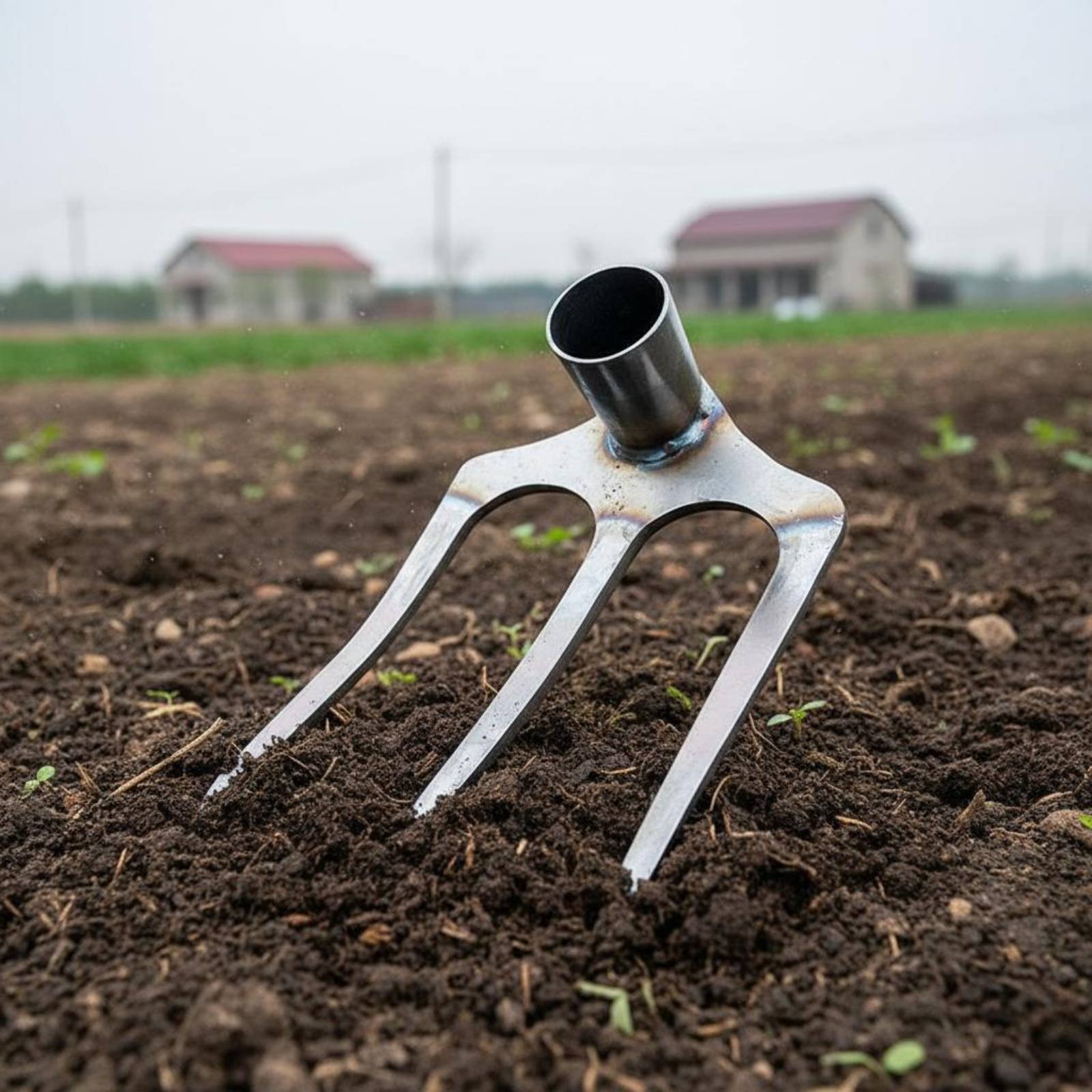 Steel Tilling Rake Head Sharp  - Soil Tilling Cultivator ulasan dan harga