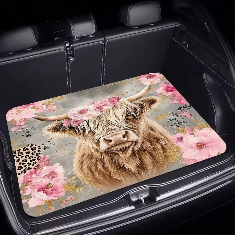 1 Piece, Scottish Highland Cow - Cow Mat Rubber ulasan dan harga