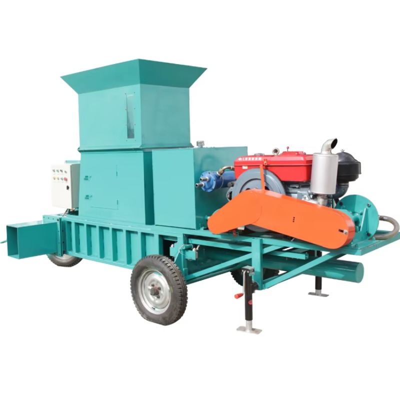 Mobile Diesel Hydraulic Alfalf - Silage Baler Machine ulasan dan harga