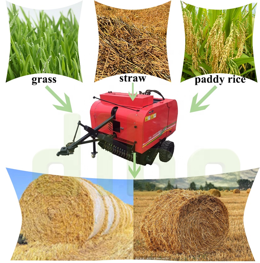Agricultural Machinery Mini Ro - Silage Baler Machine ulasan dan harga