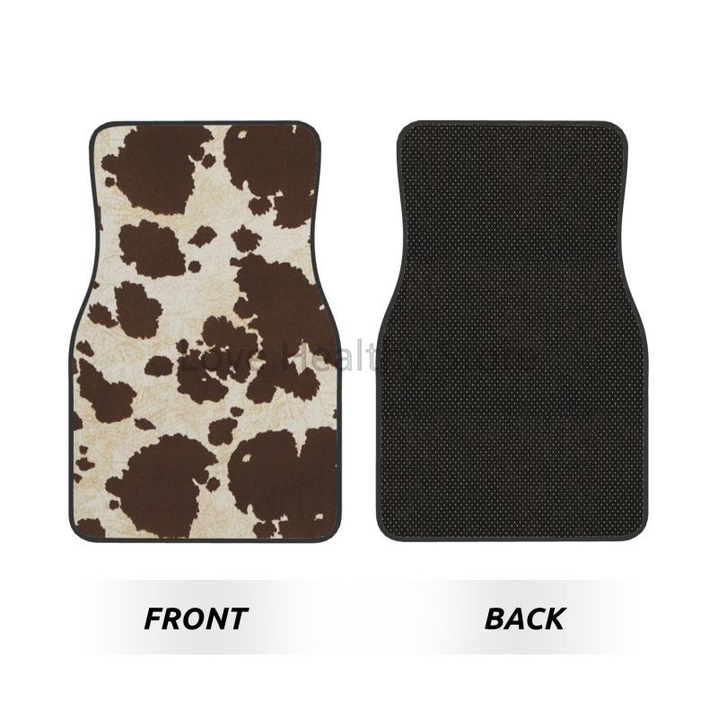 Cow Car Floor Mats Set of 4 Br - Cow Mat Rubber ulasan dan harga