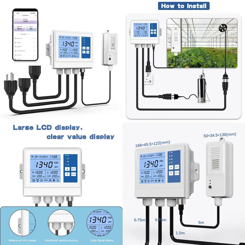Smart Climate Controller Wifi  - Farming Agriculture & Cooking ulasan dan harga