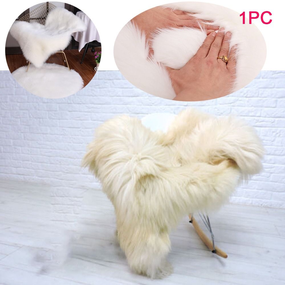 Artificial Sheepskin Long Hair - Cow Mat Rubber ulasan dan harga