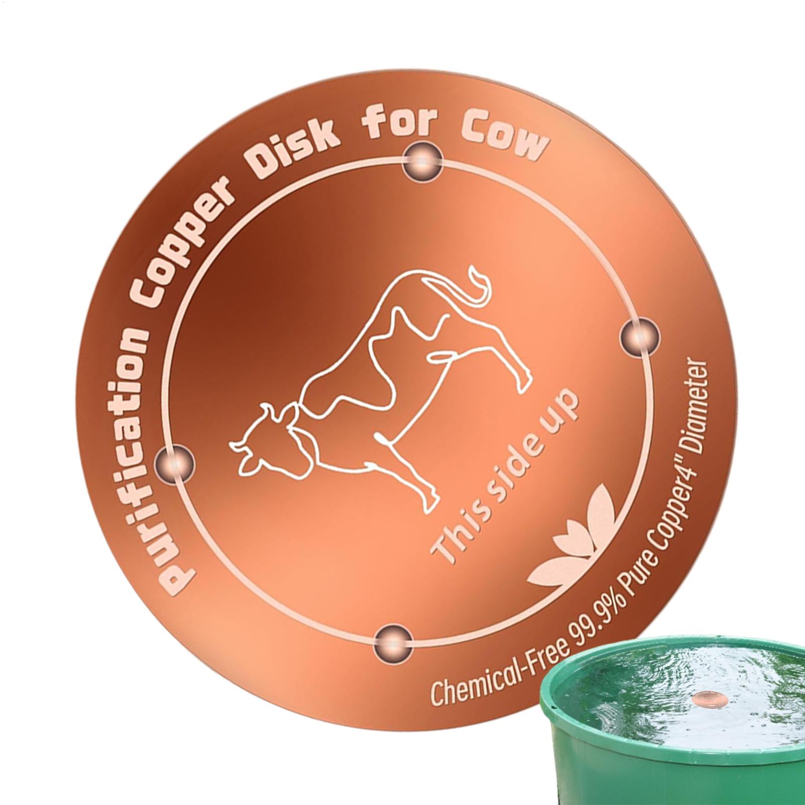 Copper Disk for Drinking Water - Farming & Agriculture Word Stacks ulasan dan harga