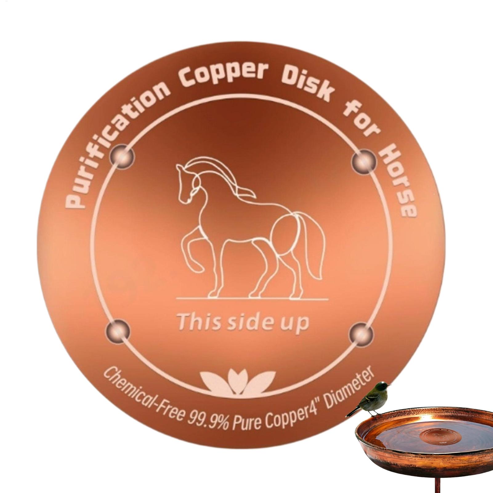 Copper Disk for Drinking Water - Farming & Agriculture Word Stacks ulasan dan harga