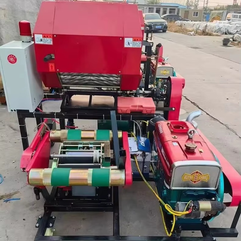 2024 Full Automatic Di esel En - Silage Baler Machine ulasan dan harga