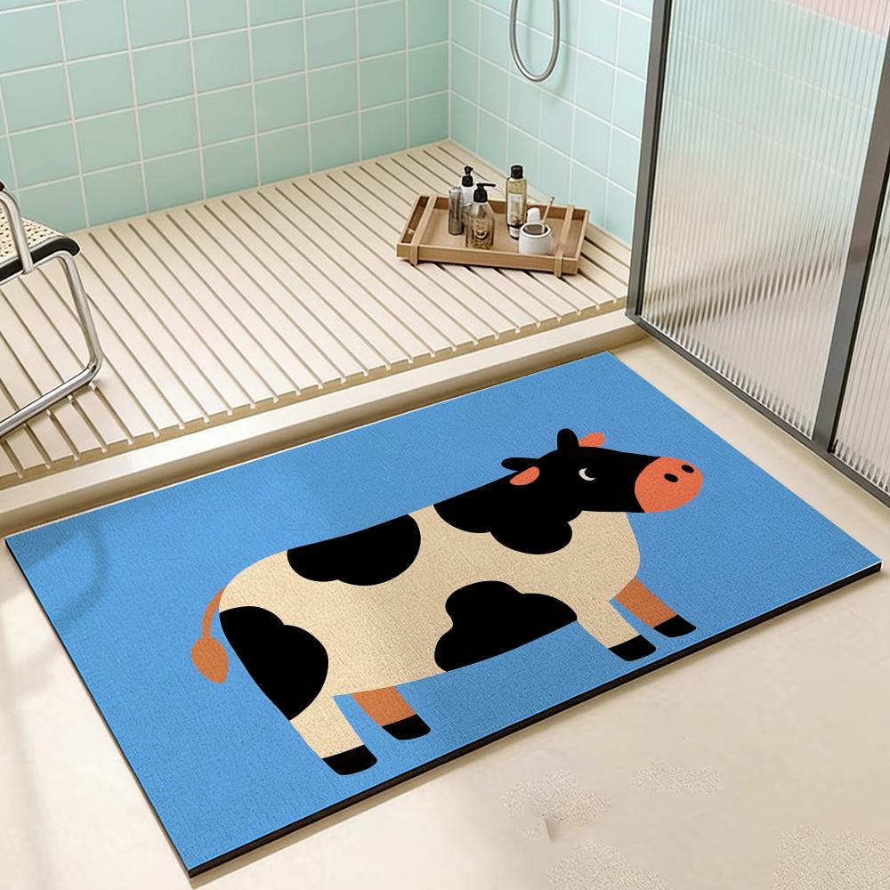 Floor Mat Diatomaceous Earth B - Cow Mat Rubber ulasan dan harga